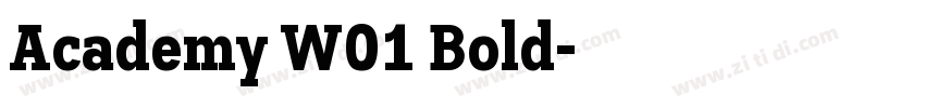 Academy W01 Bold字体转换 Academy W01 Bold字体转换